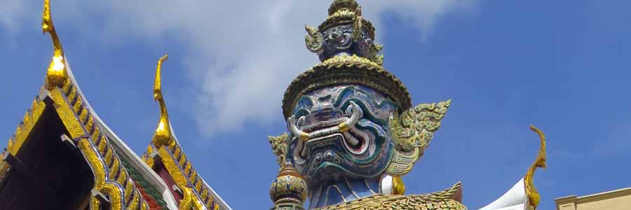 Bangkok Stadt der Tempel